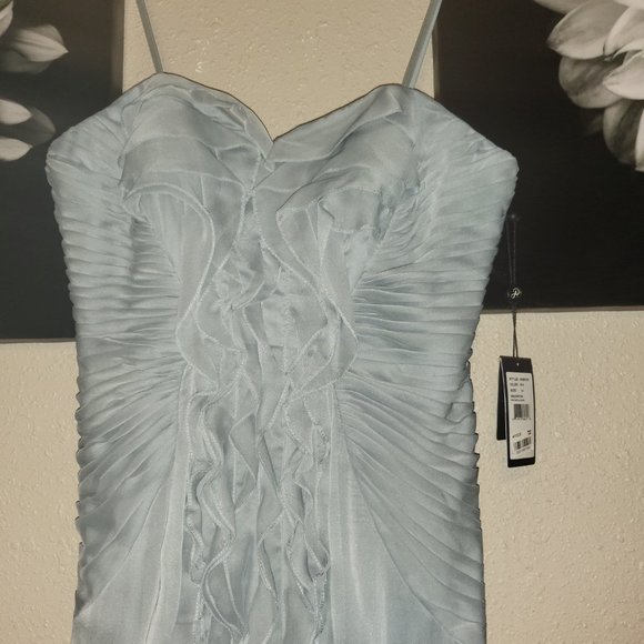 Adrianna Papell  Women's Formal Long Chiffon Evening Gown - Picture 2 of 6